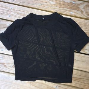 Sheer Urban Outfitters Crop Top